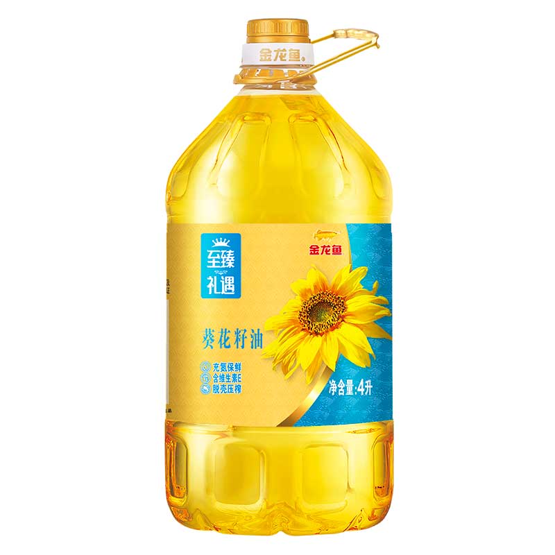 金龙鱼至臻礼遇葵花籽油4L