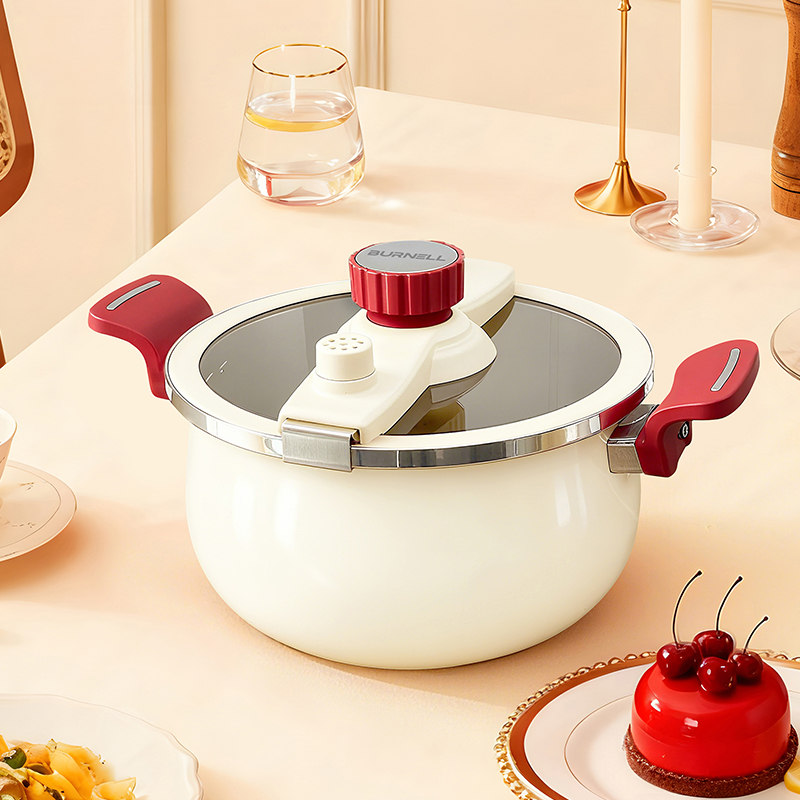 巴米樂钛芯旋钮式微压锅BNL-G239