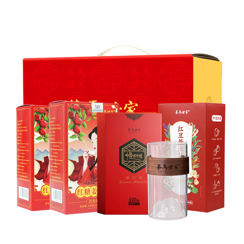 茶马世家四季安康福气满满礼盒600g