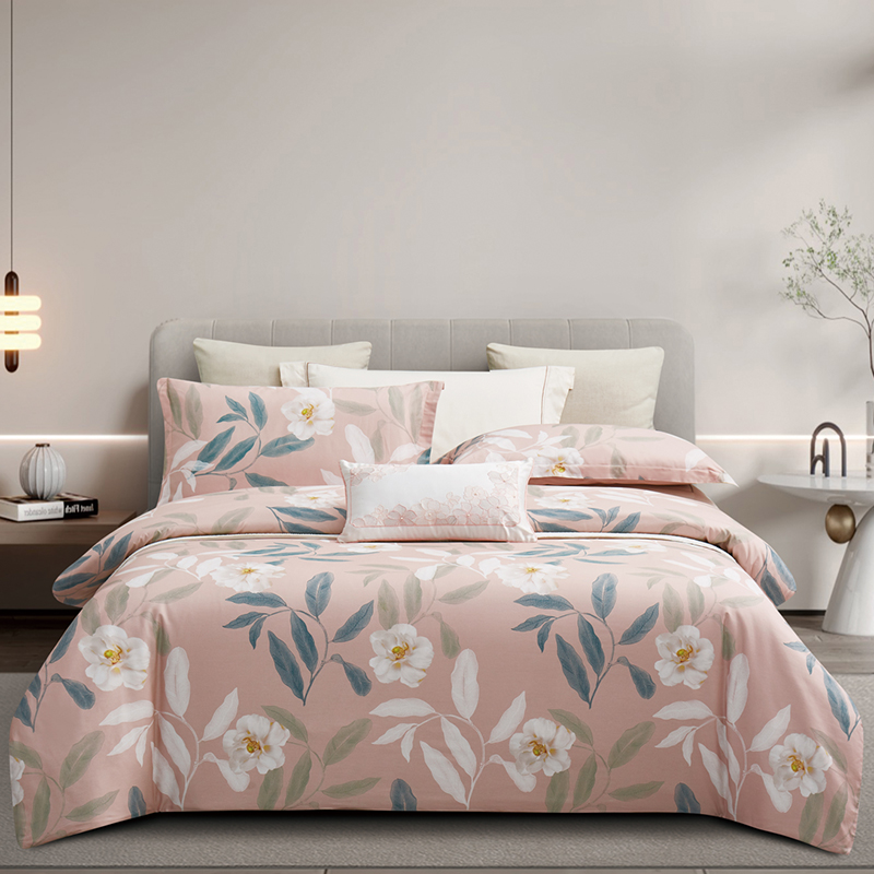 南方寝饰全棉印花四件套-嫣然百合S02025002