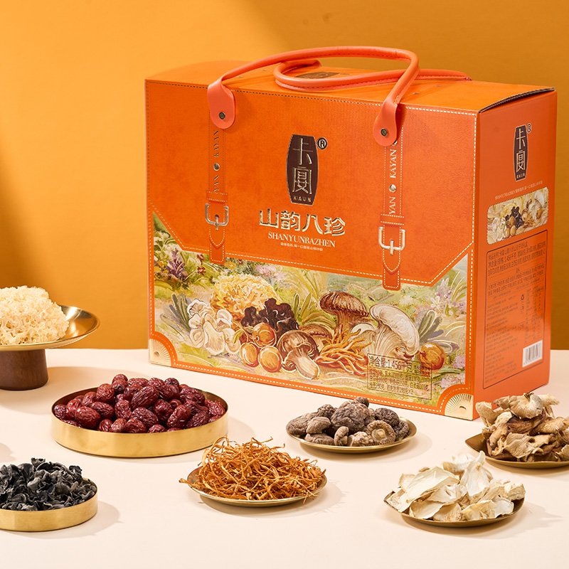 卡宴山韵八珍山珍干货礼盒1456g
