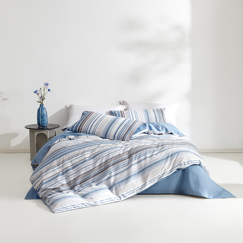 罗莱LOVO悠长假日全棉四件套200*230cm