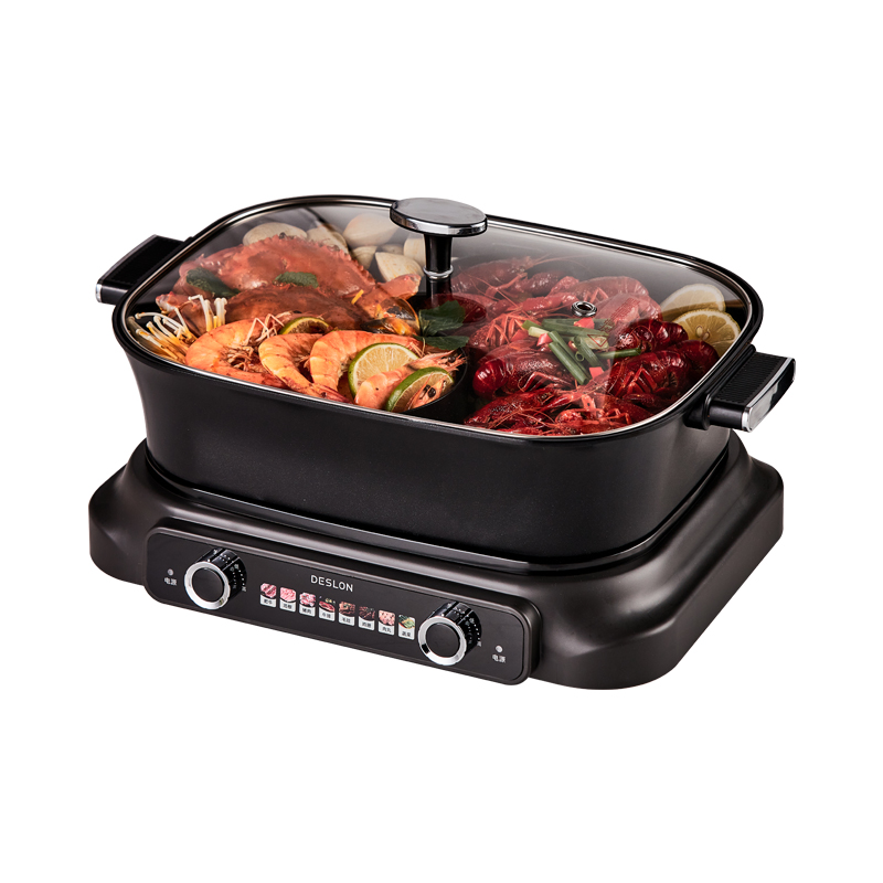 德世朗多功能鸳鸯料理锅DDQ-HG129