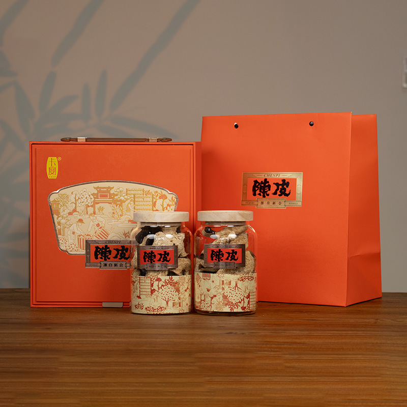 卡宴新会陈皮2010新会梅江大红皮150g