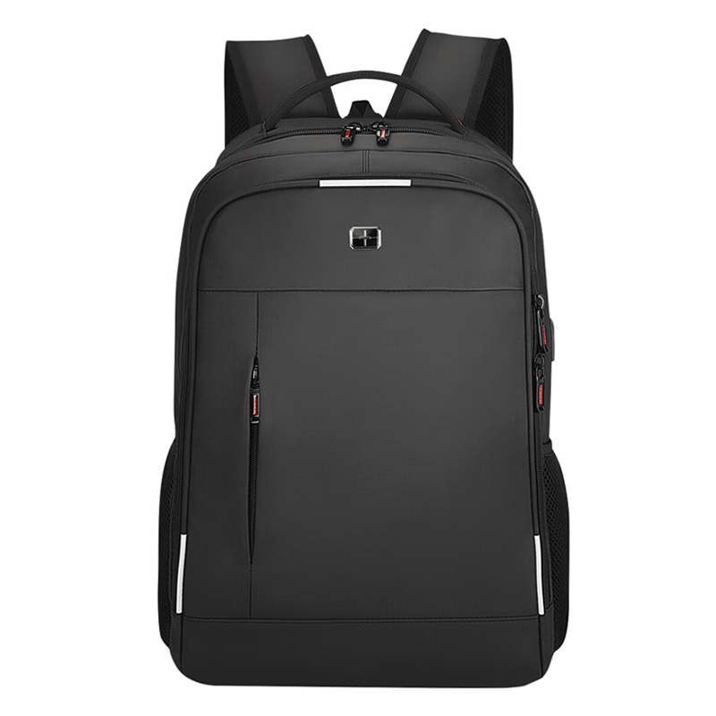 SWICKY瑞驰多功能休闲商务双肩包88173黑色大号