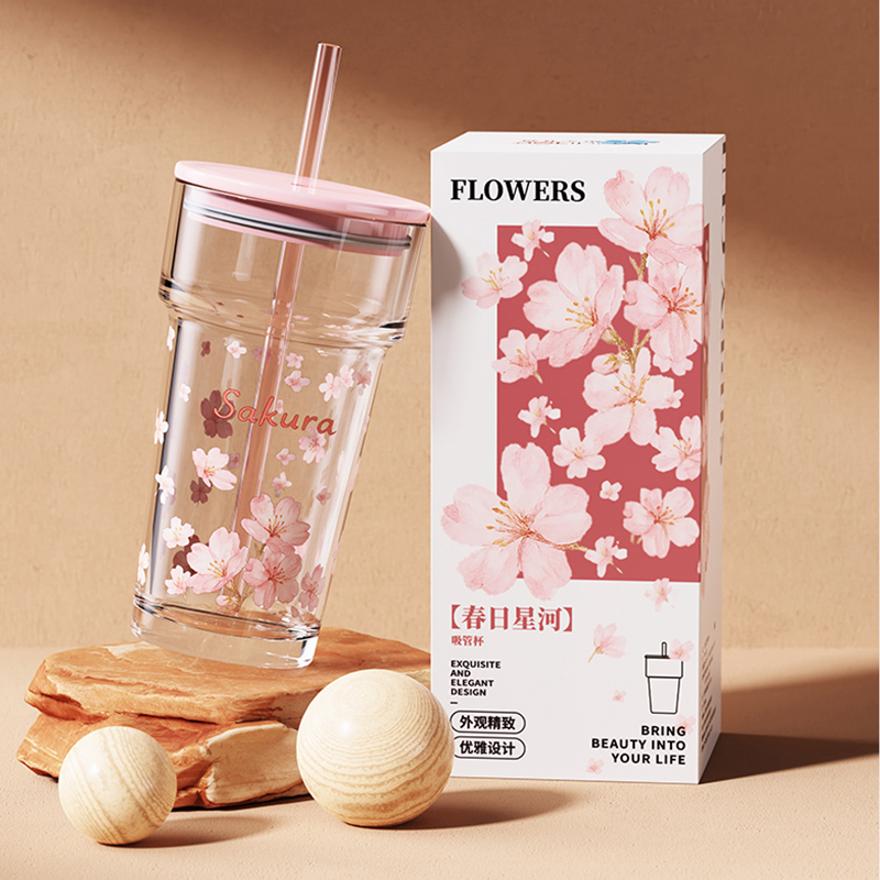 玻礼多蜜春日星河吸管杯W-CR/L1