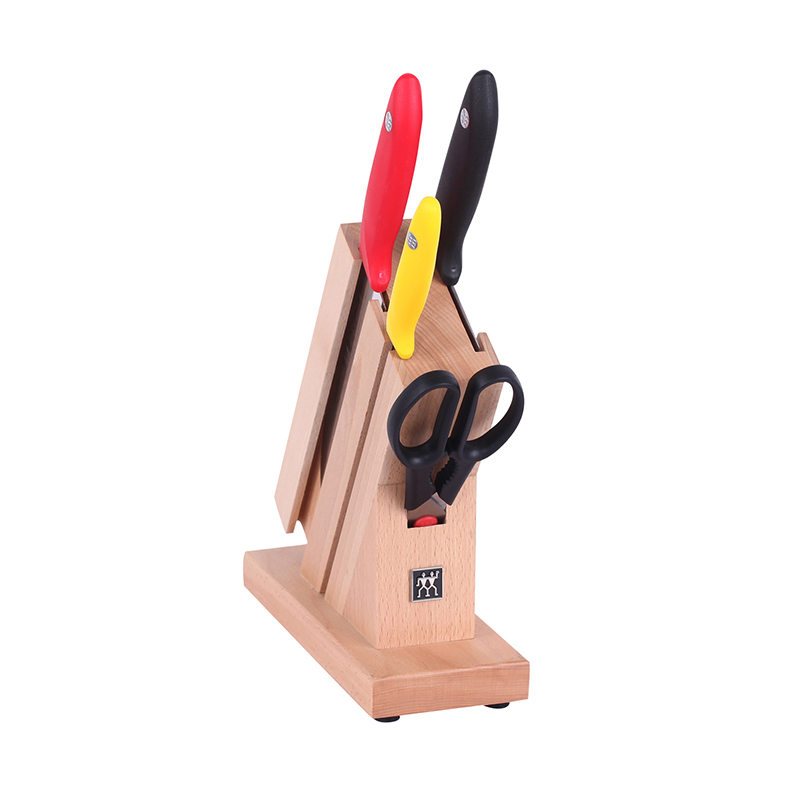 双立人TwinPointS三色福到插刀架刀具五件套