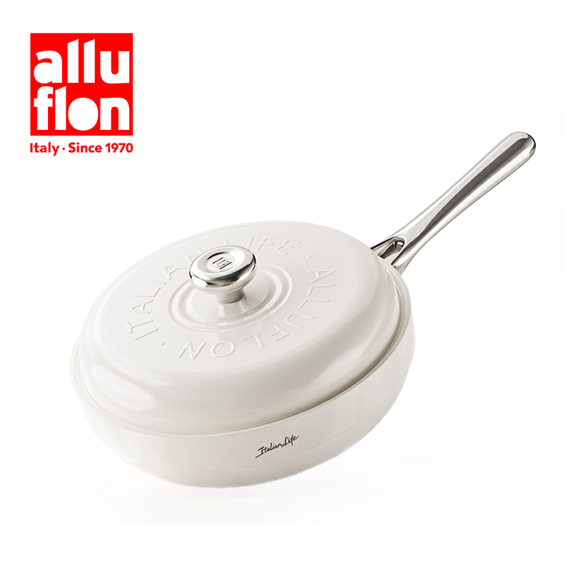 Alluflon阿路弗仑阿尔贝罗钛瓷不粘炒锅（胖东来同款）