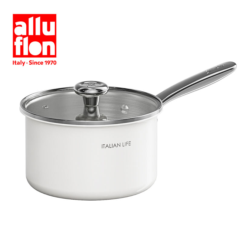 Alluflon阿路弗仑萨索洛陶瓷复合钢奶锅18cm