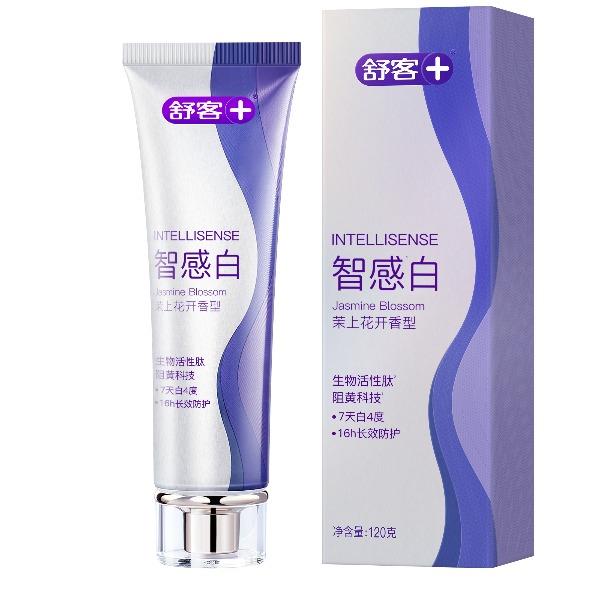 舒客智感焕白牙膏茉上花开香型120g