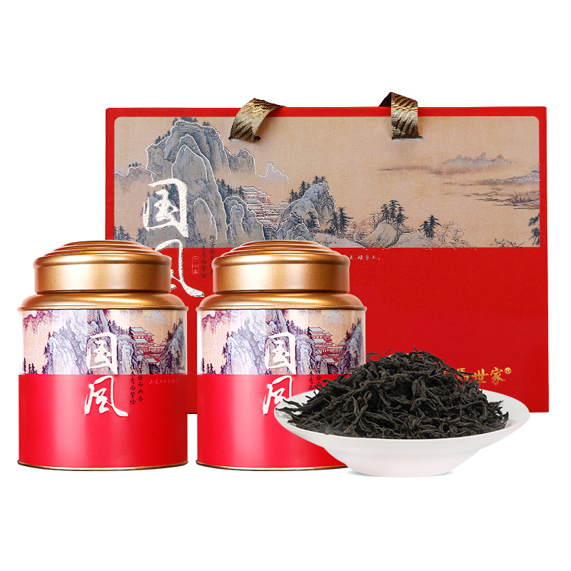 茶马世家桐木关正山小种国风礼盒300g
