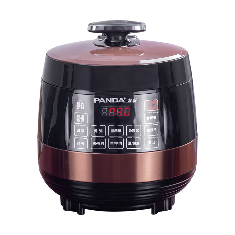 熊猫电压力锅TRYLG1512精致双胆