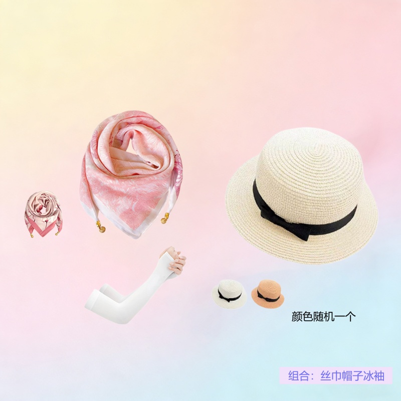EILEI丝巾防晒套装02