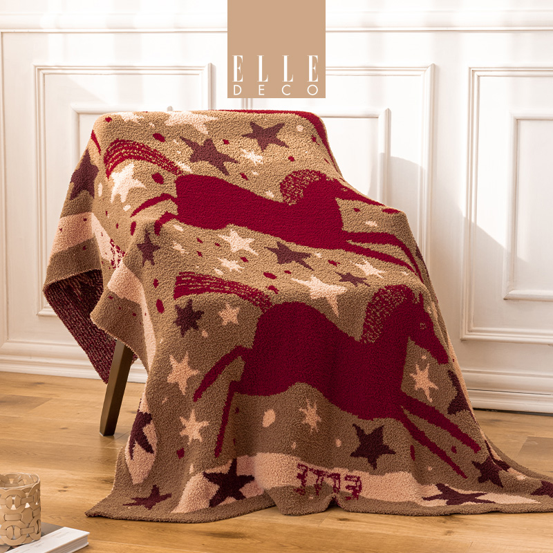 法国ELLEDECO绒毯-三星耀岁