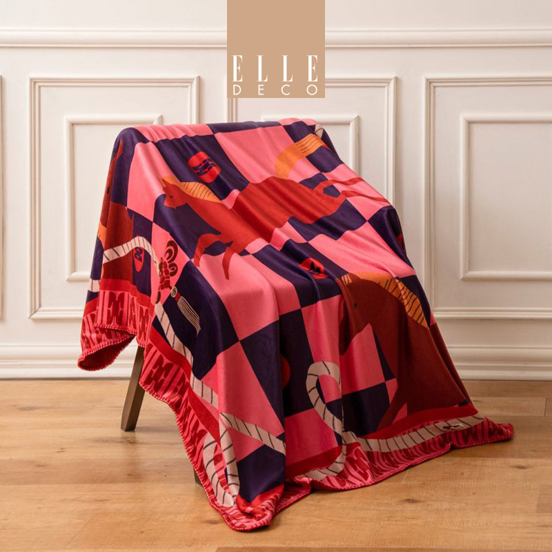 法国ELLEDECO马上发财鸿运毯