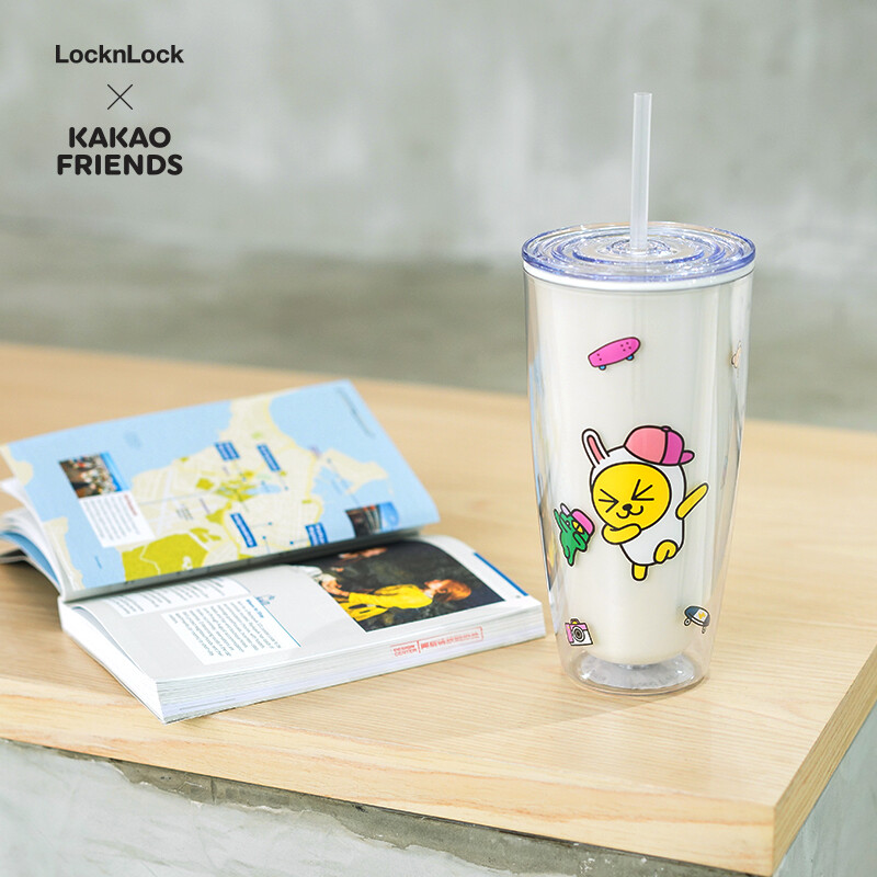 乐扣KAKAO双层简约杯HAP507