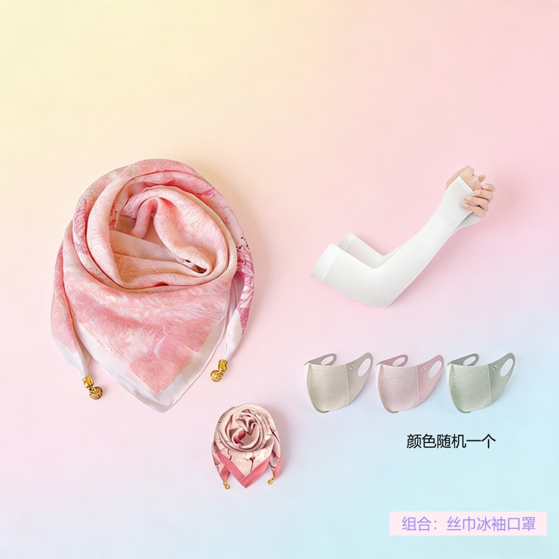 EILEI丝巾防晒套装03