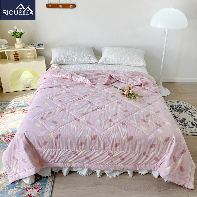蕊丝坊家纺亲肤绒立体夏被150*200cm