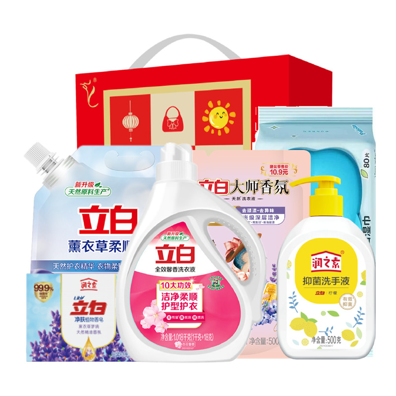 立白马上有钱洗护组合套装-E款3618g