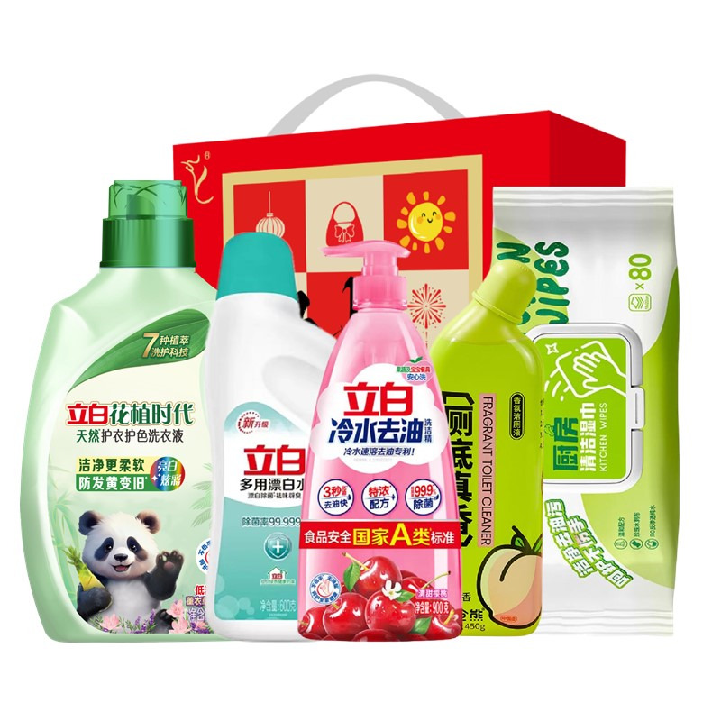 立白马年如意洗护组合套装-C款4450g