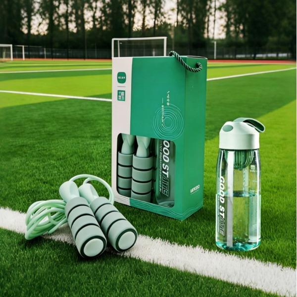 严选运动水杯跳绳礼盒B0T1