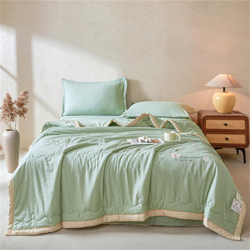 啄木鸟PLOVER泡泡纱棉花被200*230cm