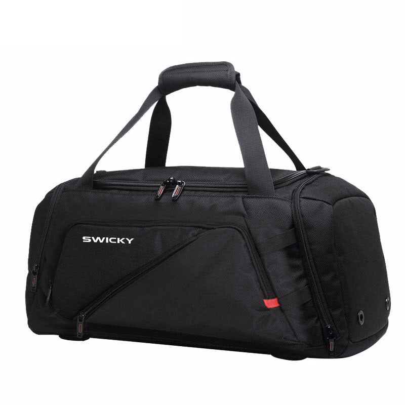 SWICKY旅行包旅行袋大容量健身包66001黑色