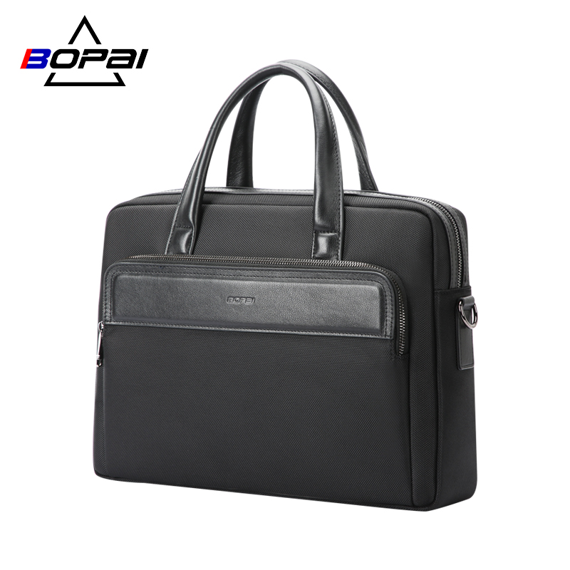 博牌公文包男士大容量商务手提包11-123771