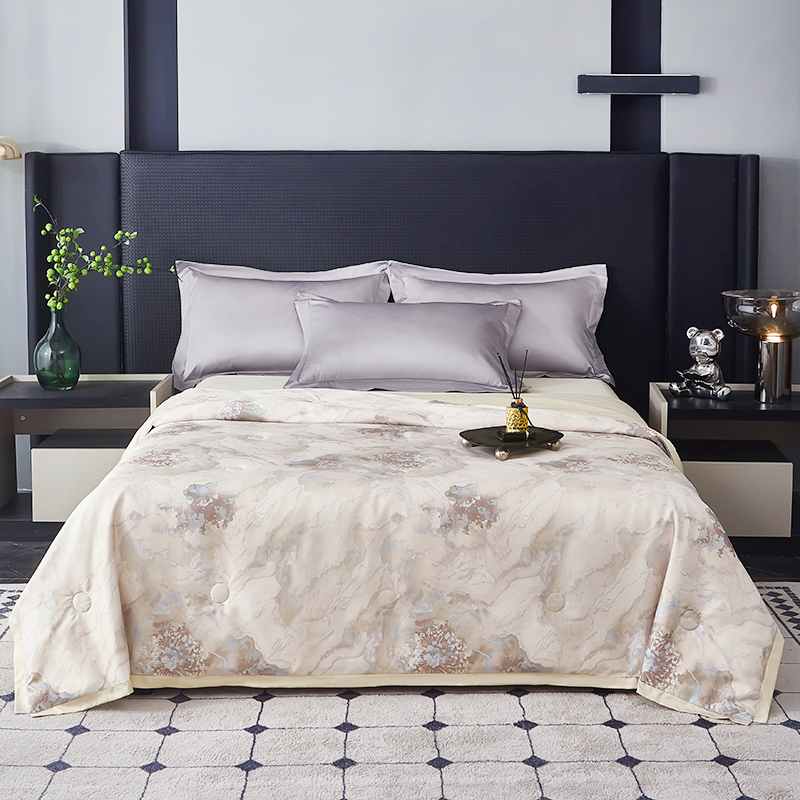 金丝莉墨香纯蚕丝被180×210cm