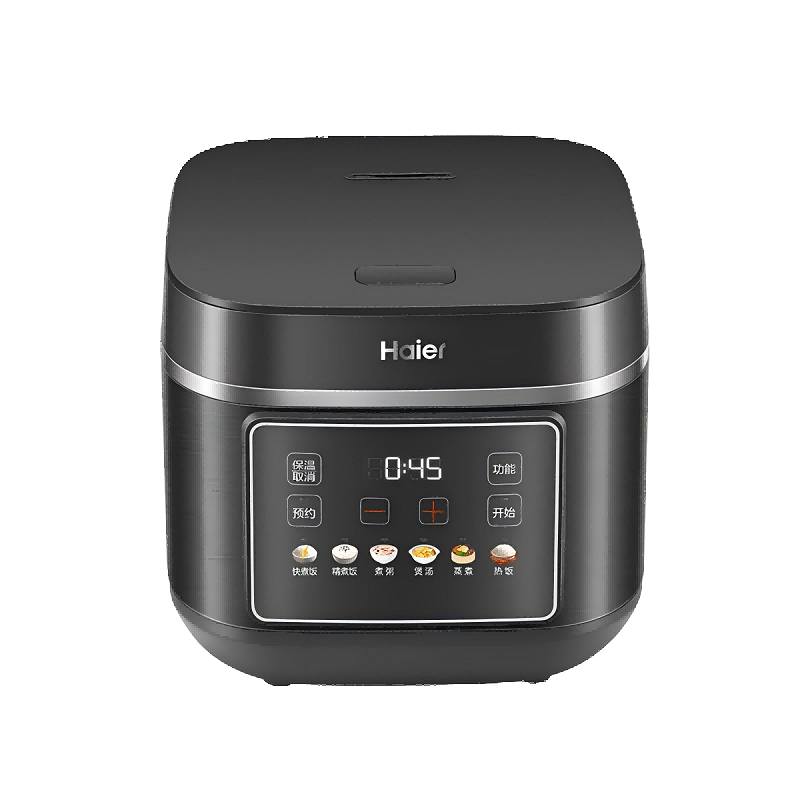 海尔3L电饭煲HRC-KDCG15120邃空黑