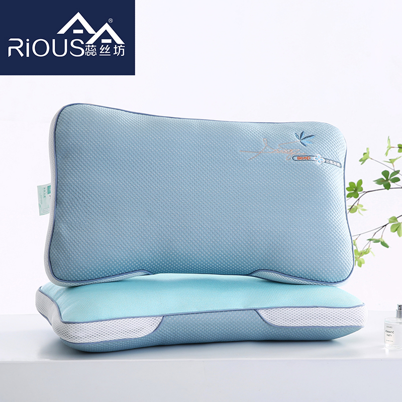 蕊丝坊家纺可机洗云柔夏凉枕