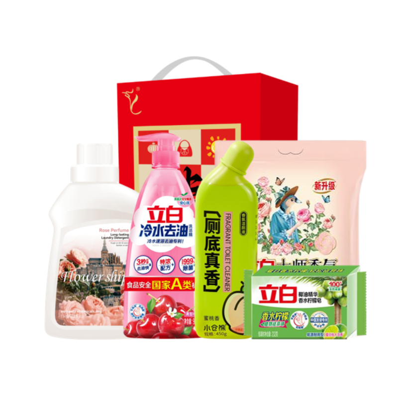 立白马年如意洗护组合套装-A款2932g