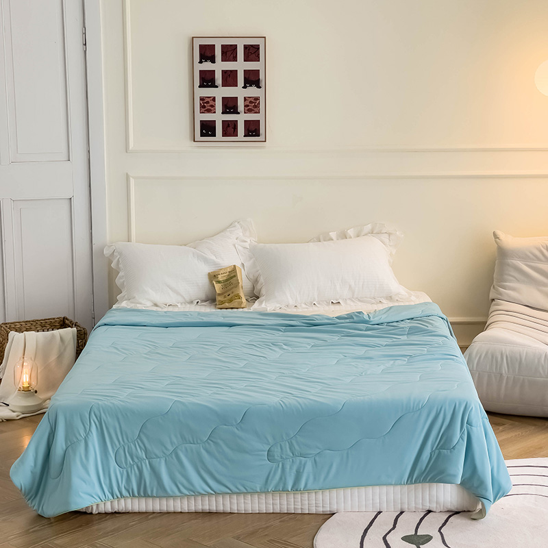 蕊丝坊家纺180克凉感丝西瓜凉夏被150*200cm