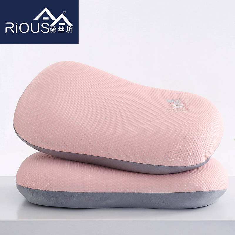 蕊丝坊家纺新款猫肚记忆夏凉枕