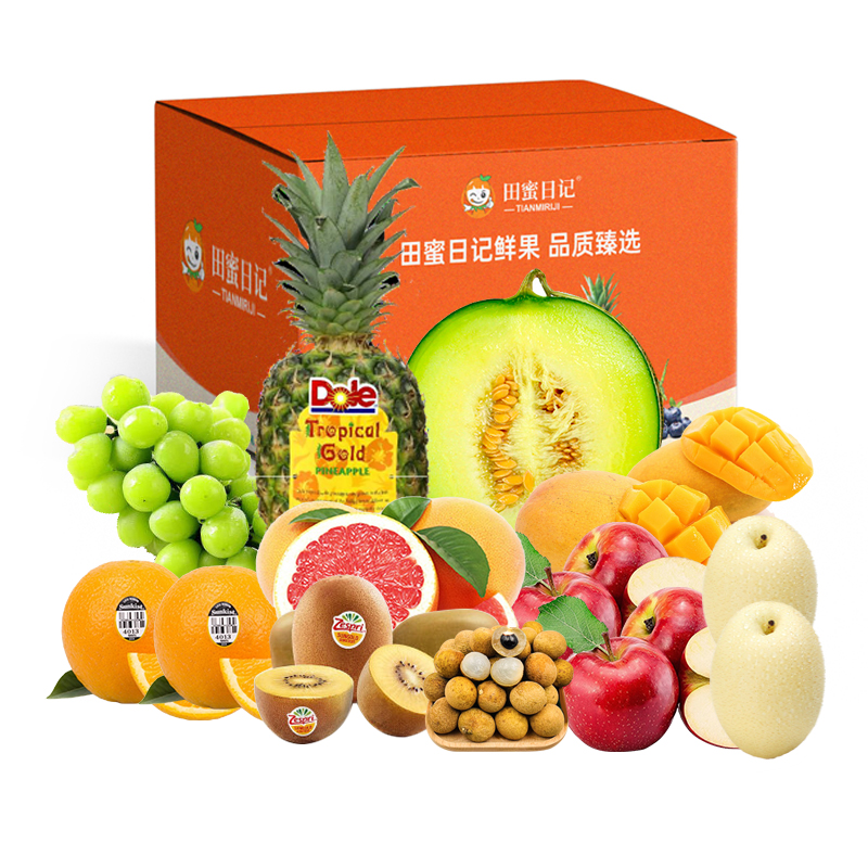 田蜜日记水果组合套餐528型约6990g