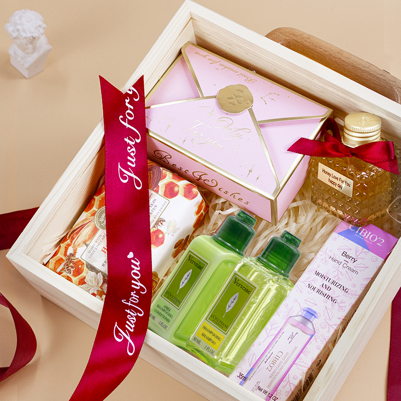 利好手提木质礼盒伴手礼实用礼品套装企业周年庆活动加印logo