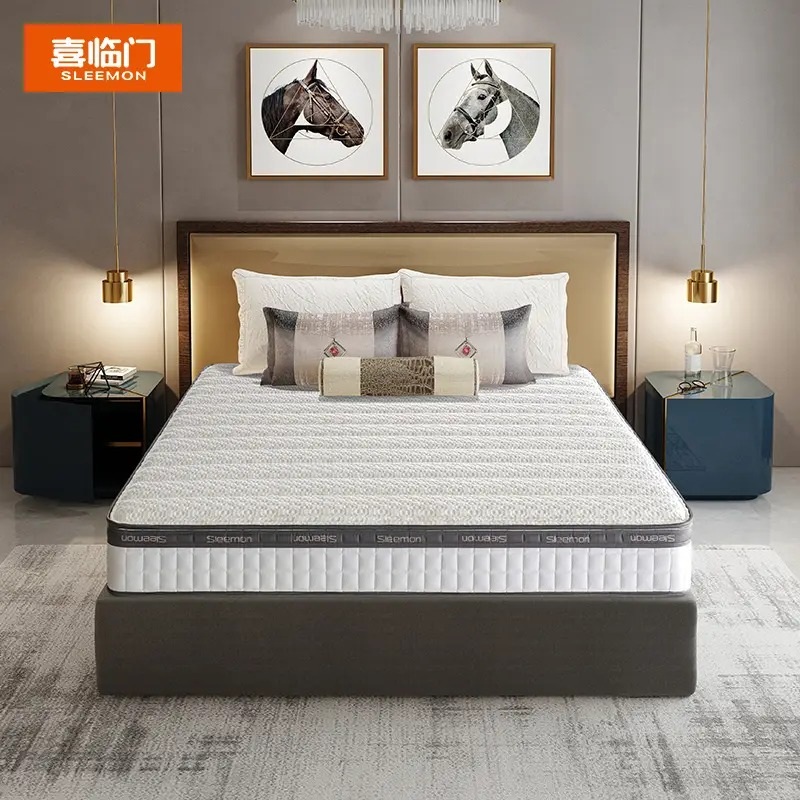 喜临门云寝3D椰棕竹炭海绵强效护脊床垫（150*200cm）