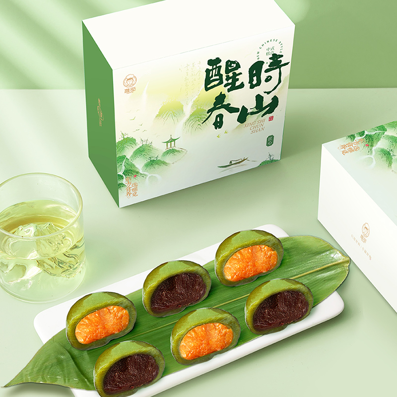 魏县雅觅醒时春山·经典混合青团240g