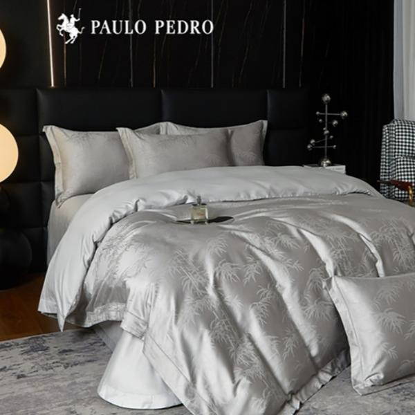 保罗竹韵全棉提花四件套PL-T26205