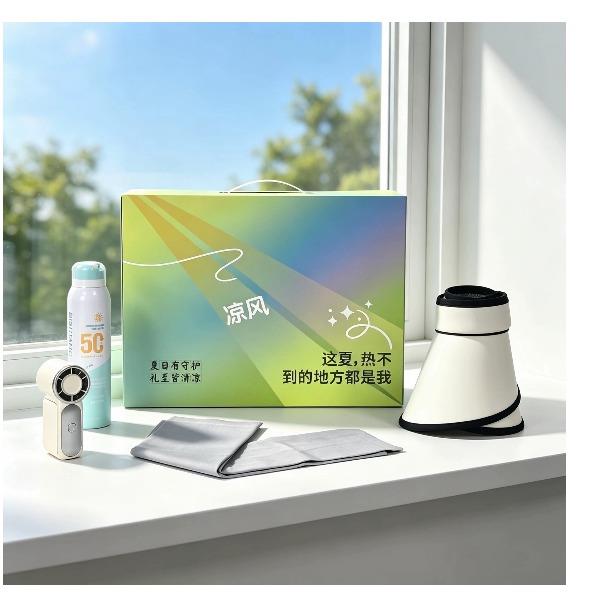 福礼掌柜轻夏护盾送清凉防晒喷雾礼盒