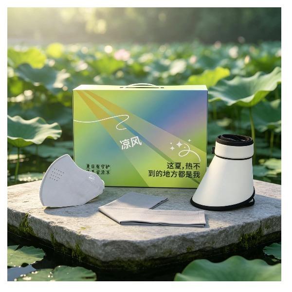 福礼掌柜拾光宝盒防晒清凉套装