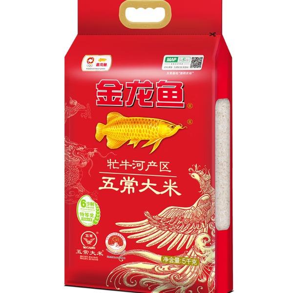 金龙鱼牤牛河产区五常大米5kg
