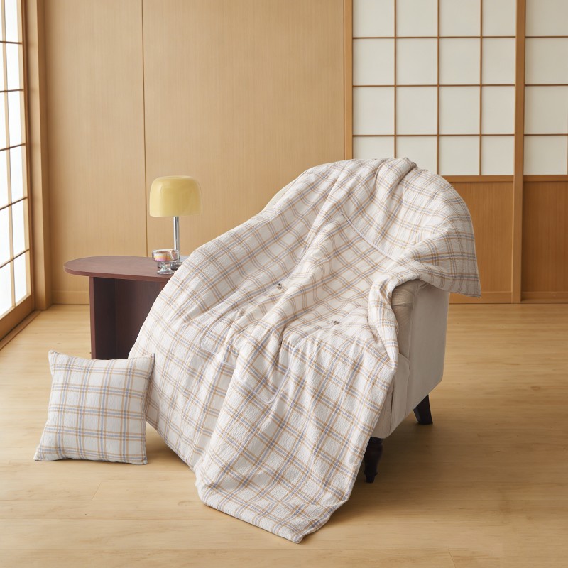 無印良品泡泡纱亲肤午休被WY-260318