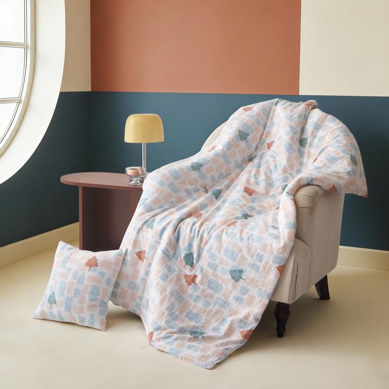 洁丽雅泡芙棉抱枕被JLY-C083