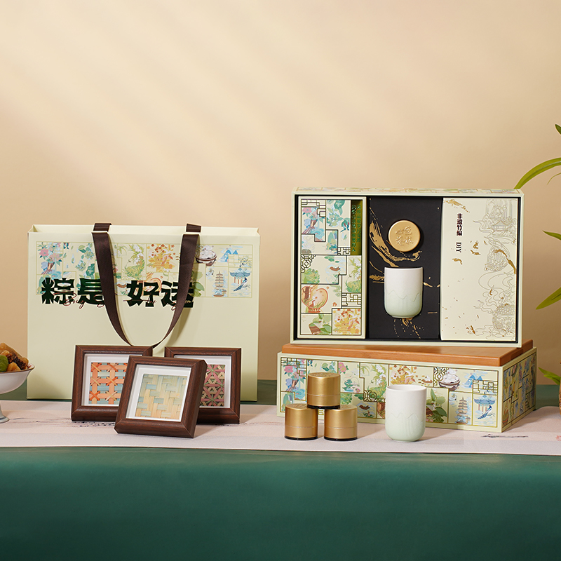 摩礼-粽是好运非遗DIY竹编礼