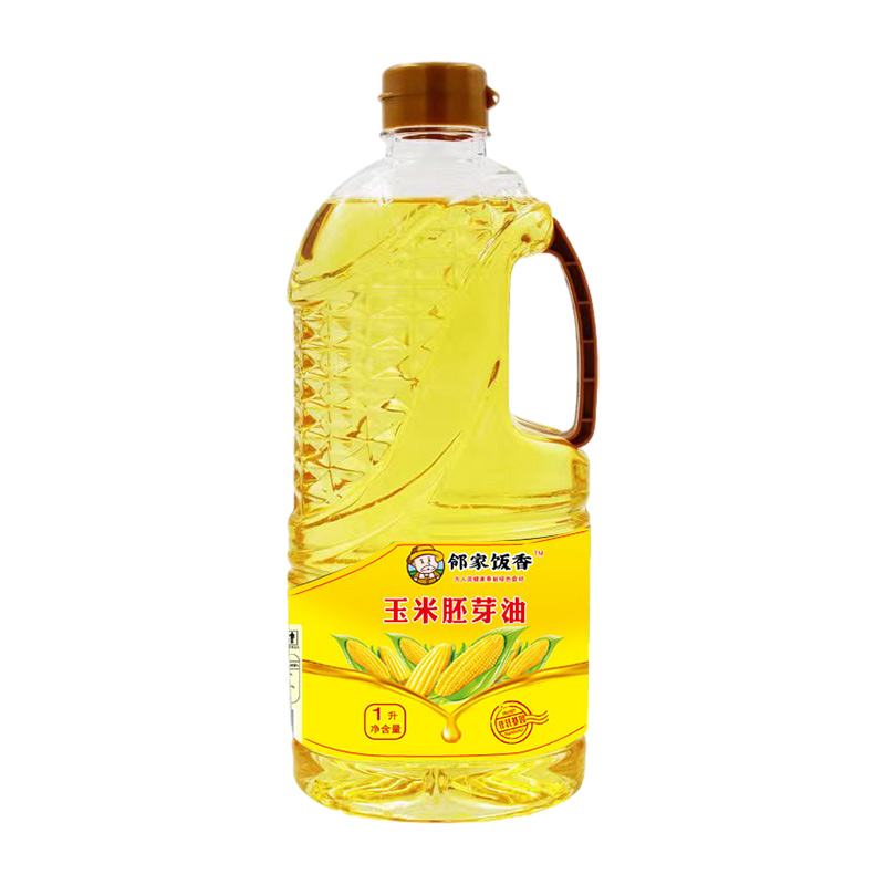 邻家饭香非转基因物理压榨一级玉米胚芽油1L/瓶LJFX54