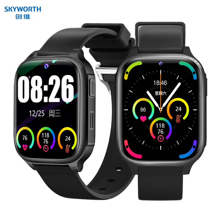 创维健康心率血检测压4G插卡智能手表WatchA6