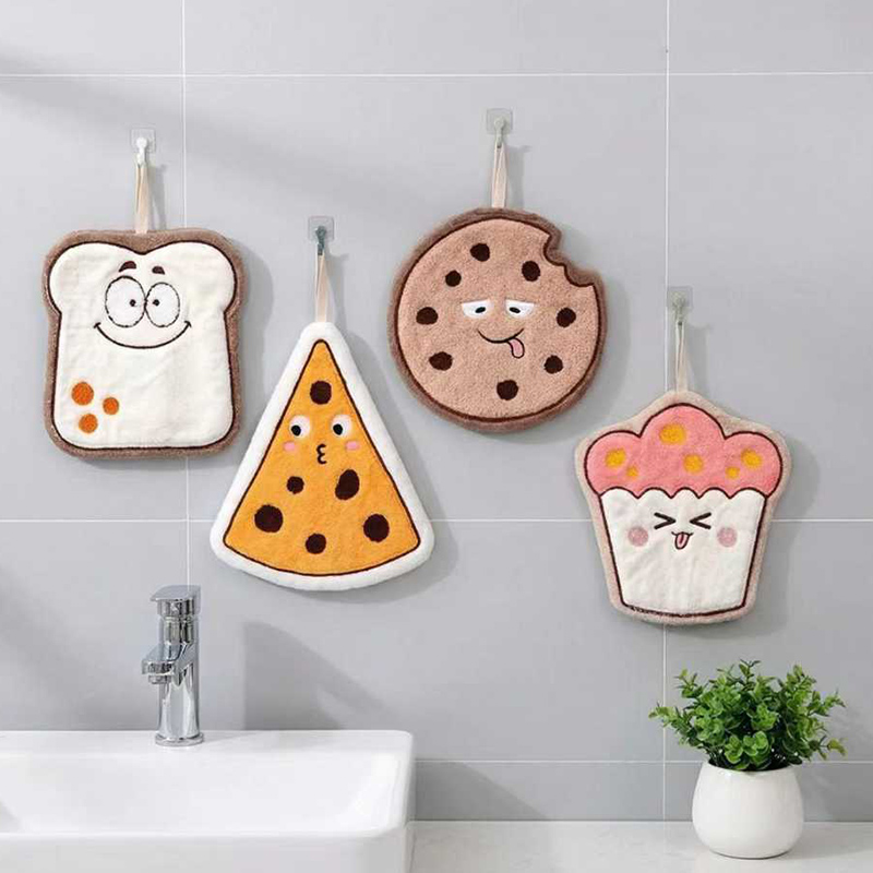 儿童节礼遇双层加厚趣味擦手巾SHR-408A（混合色）