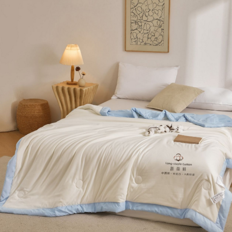 萱遇家纺A类水洗棉夏被X-B8005-1