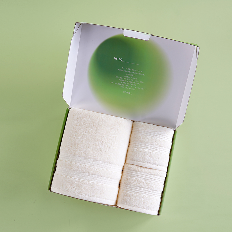 UOMI纯棉毛巾浴巾三件套会员积分商务定制礼品-棉柔时光-3